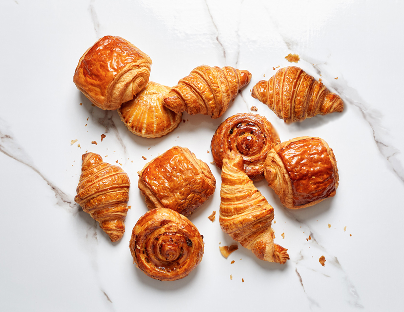 Lot de 10 mini viennoiseries