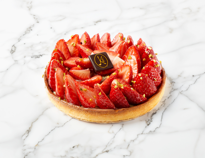 Tarte aux fraises