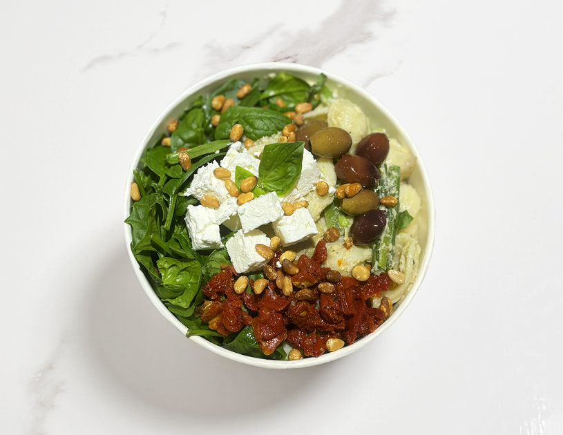 Grande salade de pasta carciofi