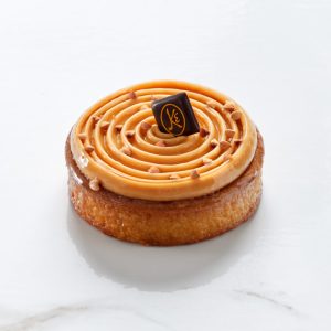 Tarte tourbillon caramel
