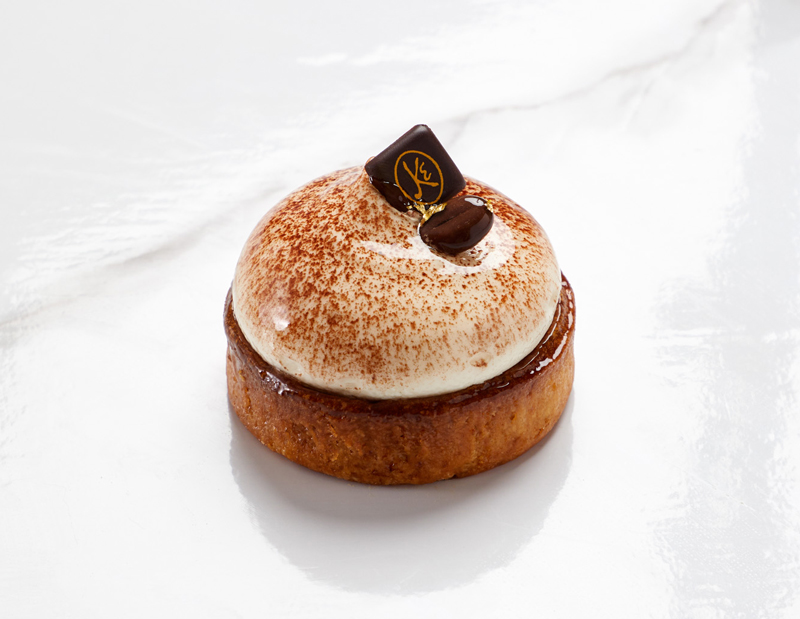 Une belle petite tarte individuelle qui ravira les amateurs de café.