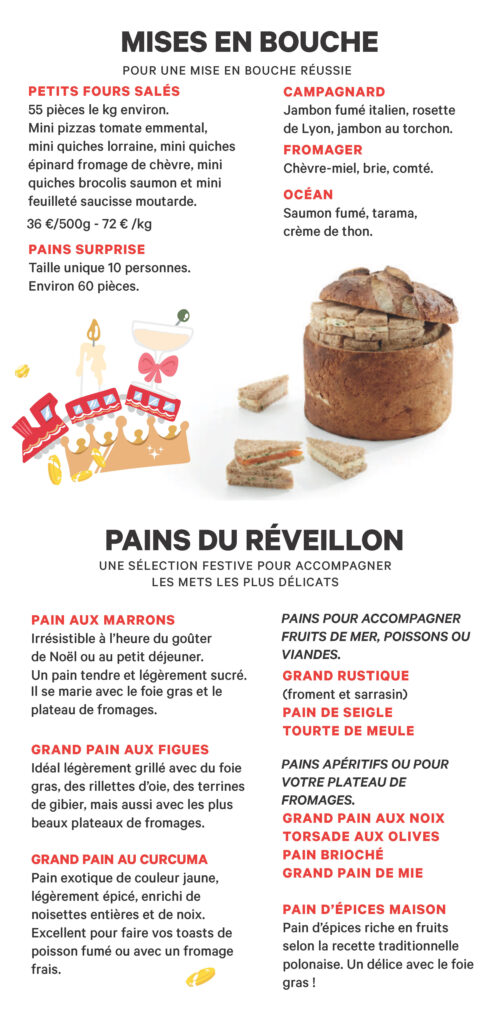 Dépliant des Fêtes de fin d'année, page 2