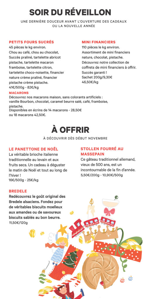 Dépliant des Fêtes de fin d'année, page 4