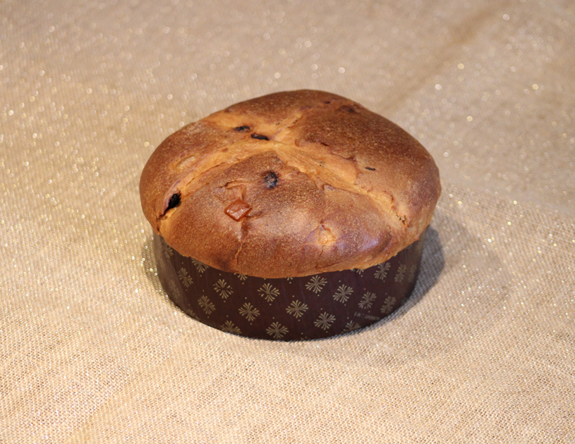 La brioche italienne traditionnelle au levain et aux fruits secs. au format 500g