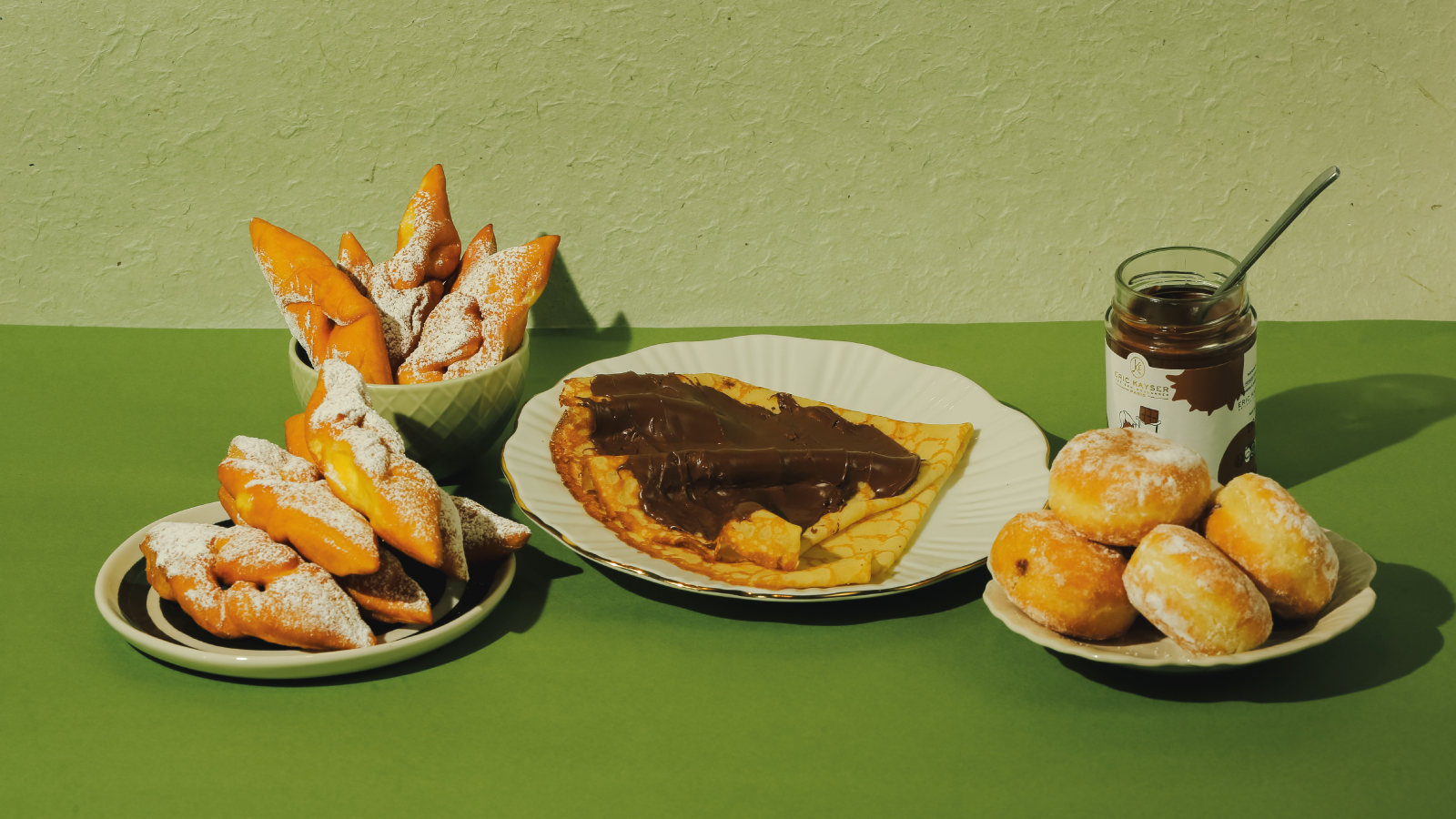 Crêpes, beignets, bugnes et pâte à tartiner