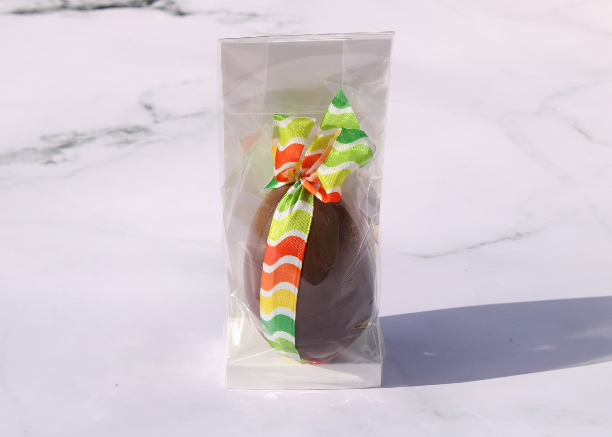 Dark Chocolate Bow Egg