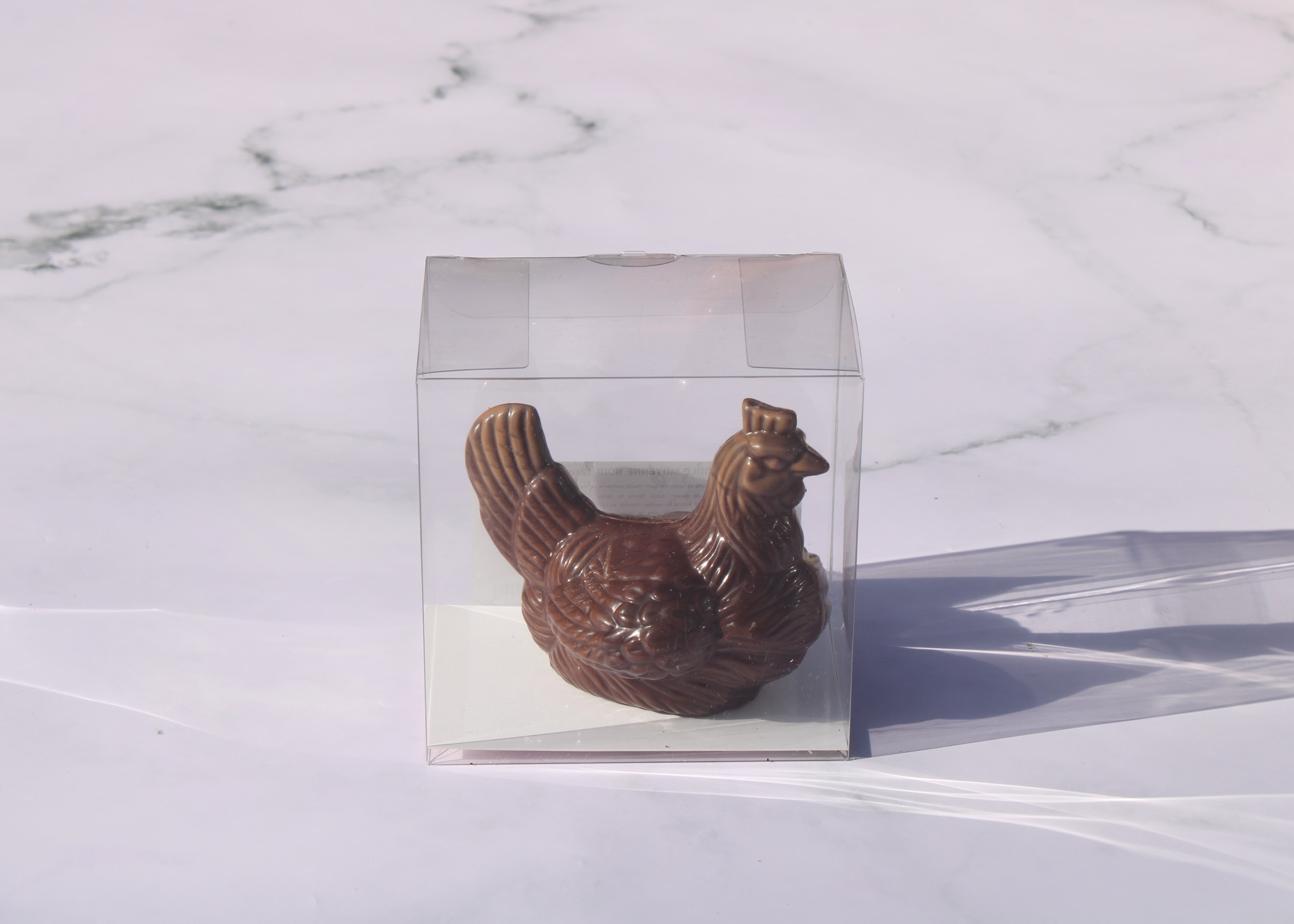 Dark Chocolate Hen with Fritures