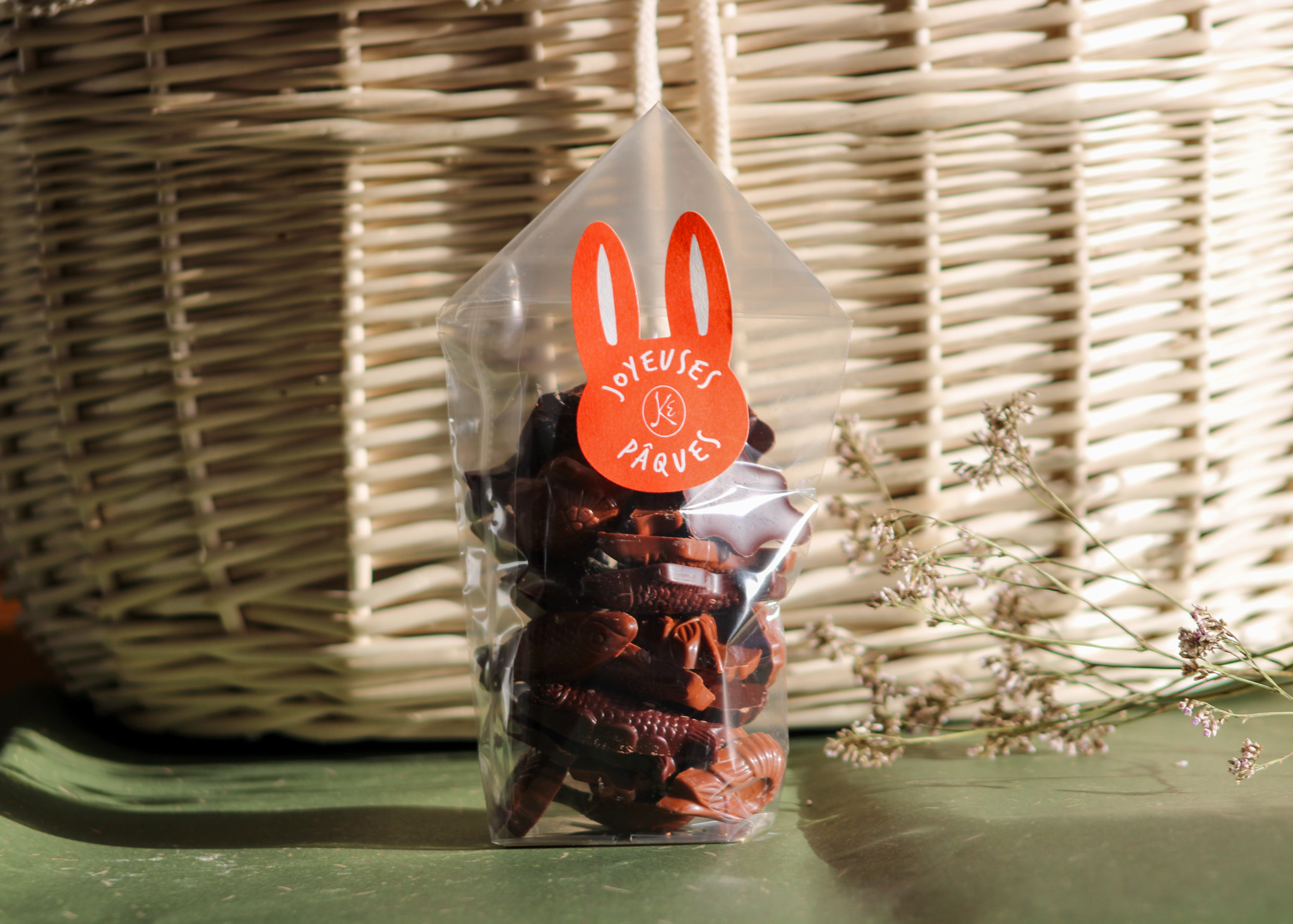 Fritures chocolat noir et lait