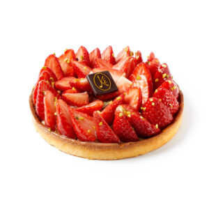 Tarte aux fraises - à partager